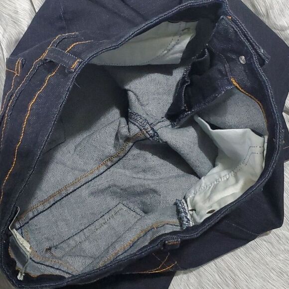 Forever 21 Y2k jeans women's size 27 size 4 US low rise dark jean Made In USA - Picture 14 of 15